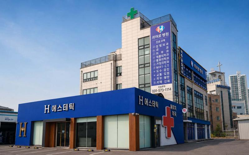 히어로병원 외부사인공사-5